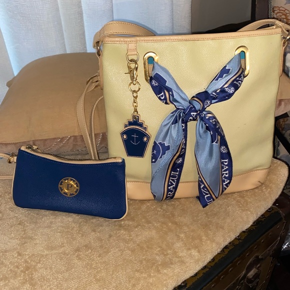 PARAZUL LEATHER bags with accessories BUNDLE - Picture 2 of 9